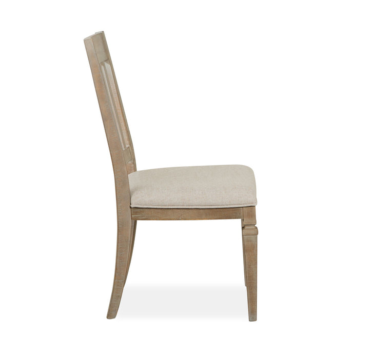 Lancaster - Dining Side Chair With Upholstered Seat (Set of 2) - Dovetail Gray Magnussen Furniture