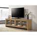 Trowbridge - 4 Door TV Stand - Oak Furniture Max