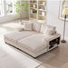 Convertible Sectional Sofa, Sleeper Oversized Living Room Lounge Home Essentials