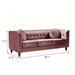 Chesterfield Sofa With Square Arms For Living Room US Pride