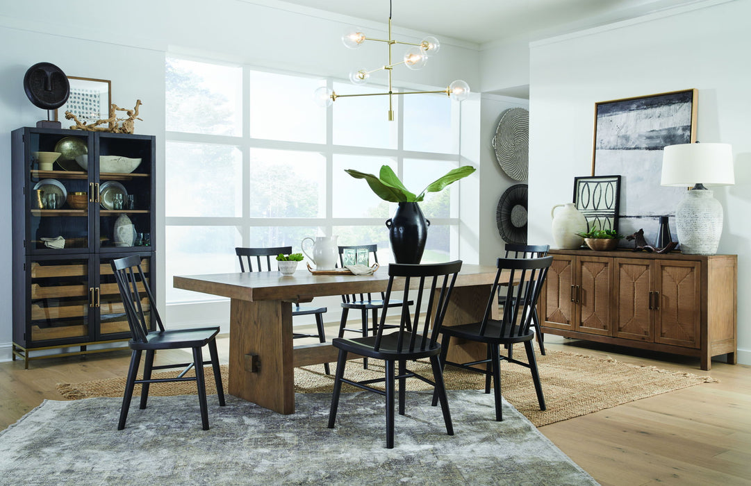 Lindon - Dark Dining Side Chair (Set of 2) - Dark Brown Magnussen Furniture