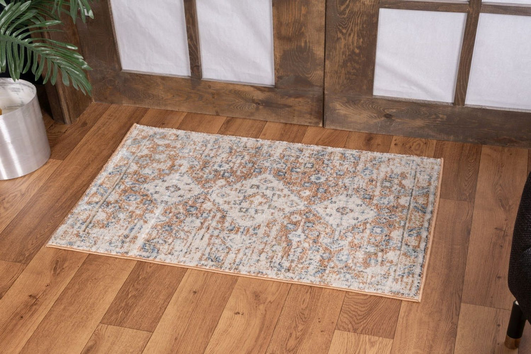 Noble - 5'3" X 7'3" Area Rug - Rust