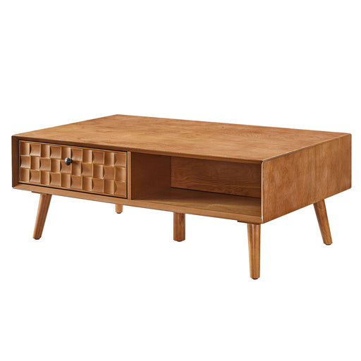 Coffee Table With Hidden Drawer And Open Shelf Home Essentials