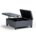Harrison - Upholstered Coffee Table Storage Ottoman Simpli-Home