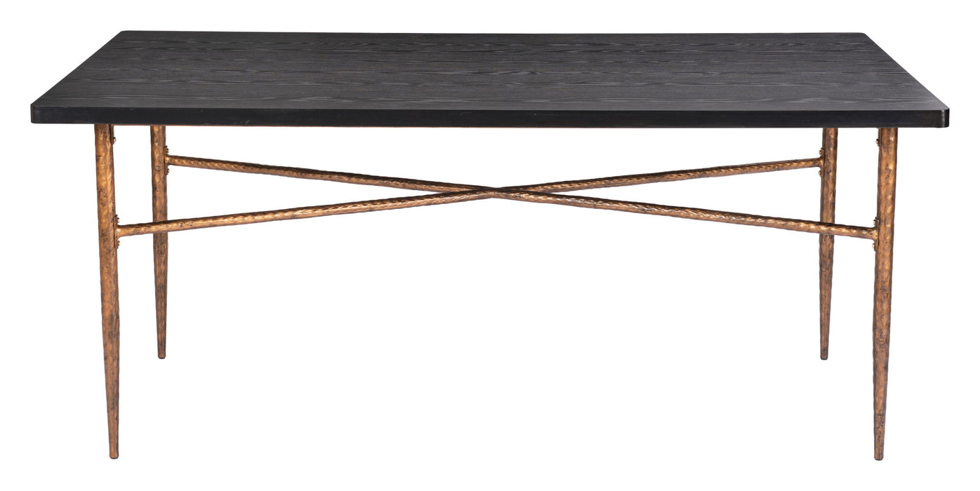 Nida/Norden - Dining Table - Black Zuo Modern