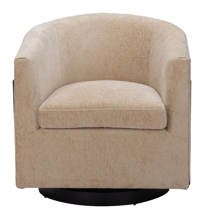 Hanko - Swivel Chair - Golden Beige Zuo Modern