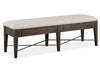 Westley Falls - Bench With Upholstered Seat - Graphite Magnussen Furniture