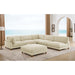 Modern Modular Sectional With Adjustable Back Support Home Essentials