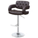 Adjustable Bar Stool With Upholstery Furniture Max