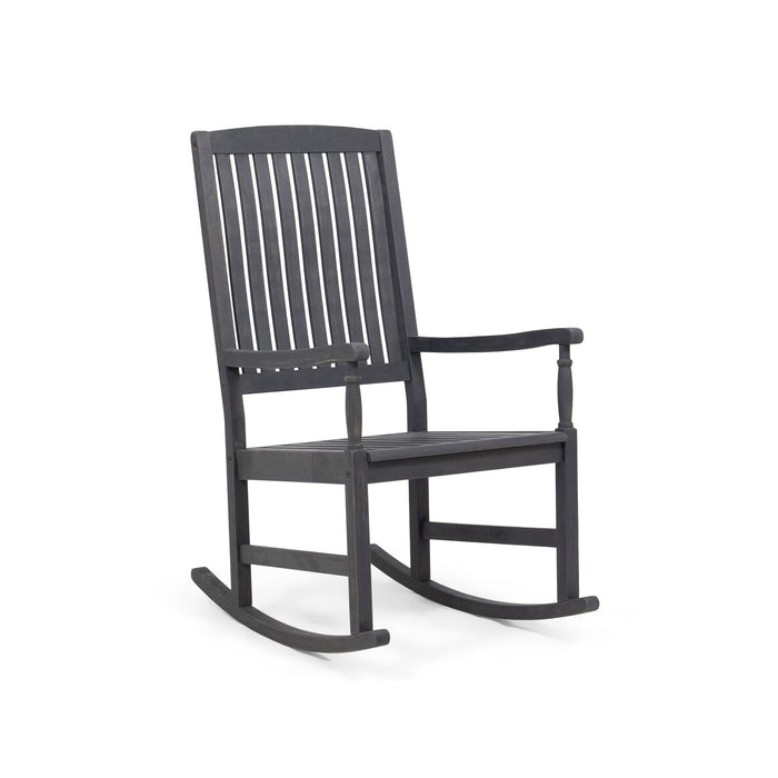 Outdoor Rocking Chair - Dark Gray
