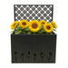 Tall Planter Raised Garden Bed With Trellis Daily Nest