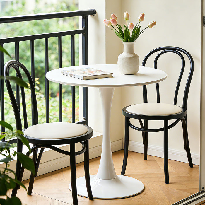Round Dining Table With Tulip Style Base Home Essentials