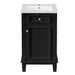 Bathroom Vanity With Sink, Soft-Closing Door, Adjustable Shelf Hearth and Haven