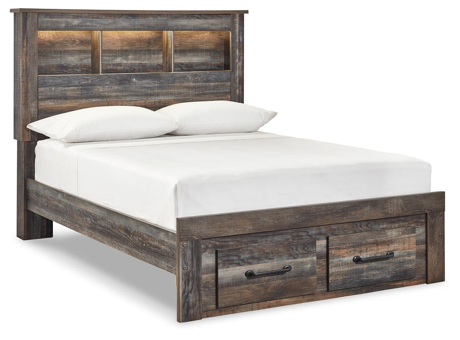 Drystan - Panel Bookcase Bed Signature Design by Ashley®