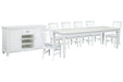 Charleston - Extendable Rectangular Dining Table Set Magnussen Furniture