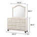 Sophia - 7 Drawer Dresser Matrix Furniture Group