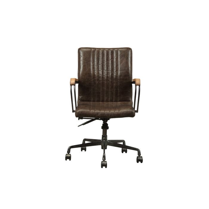 Joslin - Office Chair (Adjustable Height) - Chocolate Acme