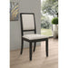 Upholstered Side Chairs (Set of 2) - Cream Furniture Max
