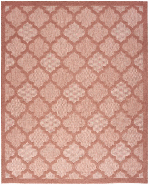 8' X 10' Area Rug Geometric Flatweave - Orange