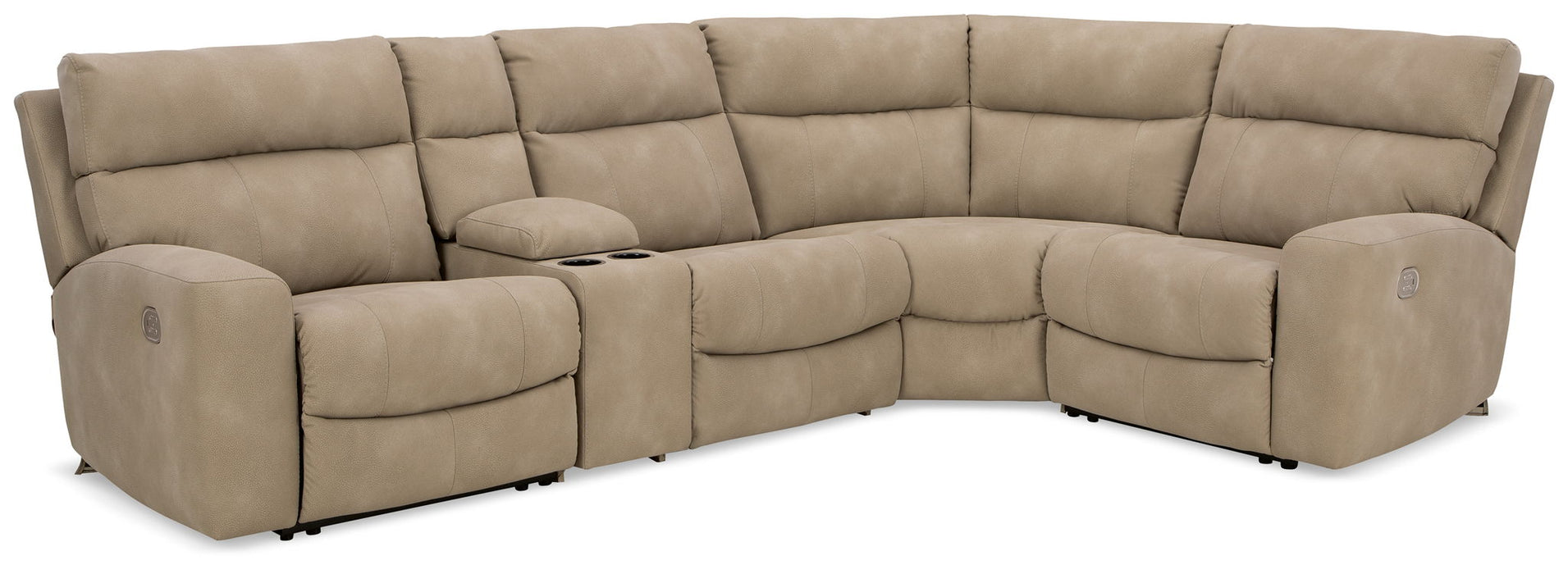 Next-Gen Durapella - 5 Piece Reclining Sectional Signature Design by Ashley®