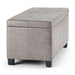 Dover - Upholstered Storage Ottoman Bench Simpli-Home