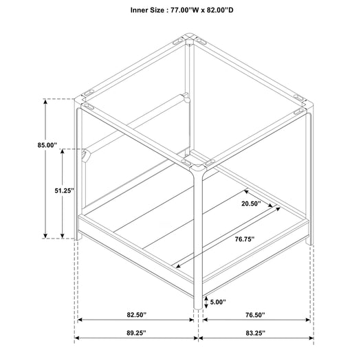 Flores - Bedroom Set Furniture Max