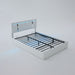 Upholstered Platform Bed Frame With Adjustable LED Headboard, USB C-Charging, Hydraulic Lift Home Essentials