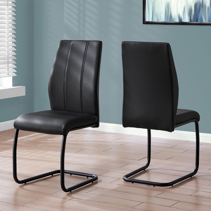 Dining Chair, Side, Upholstered For Dining Room, Contemporary & Modern (Set of 2) 8th Street