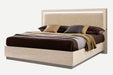 Ambra - Rombi Bed Queen Size - Light Beige Camelgroup Italy
