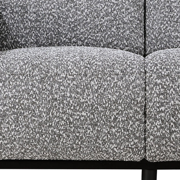 Power Reclining Loveseat - Dark Gray And Silver