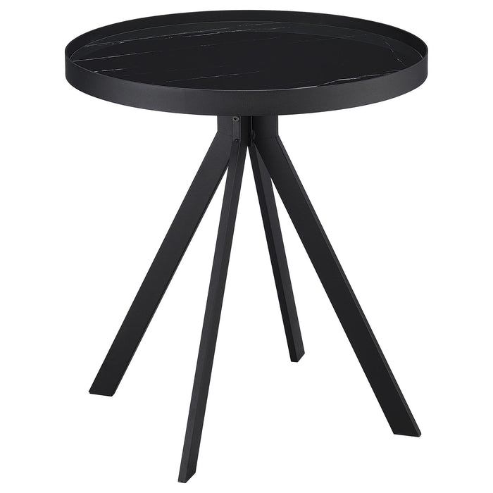 Shayne - Round Top End Table Furniture Max