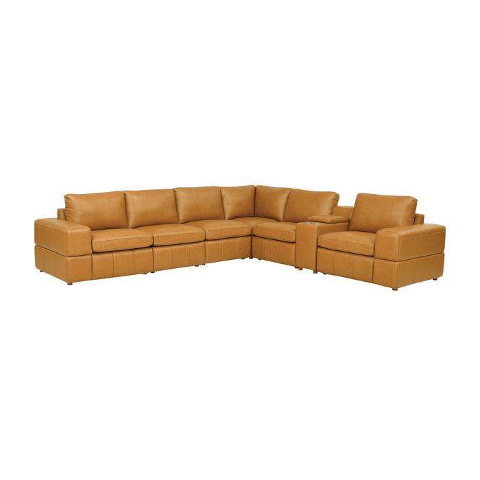 Modular Sectional With Large Square Arms Home Essentials
