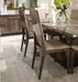 Medea - Side Chair - Dark Brown / Beige Status Italy
