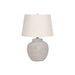 Lighting, Table Lamp, Concrete, Modern - Cream 8th Street