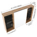 Wall Mounted Bathroom Mirror Cabinet With Storage - Imitative Oak Home Essentials