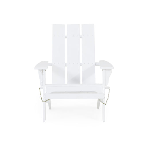 Aurascape - Outdoor Comfort Foldable Adirondack Chair Noble House