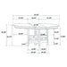 Hester - Extension Counter Dining Table - Espresso Furniture Max