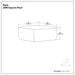 Nate - Handcrafted Square Pouf Simpli-Home