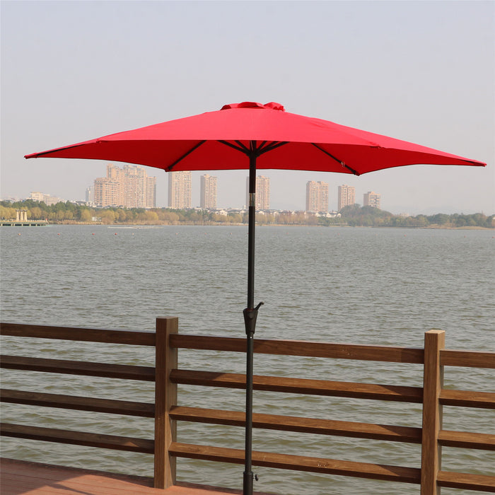 9' Pole Umbrella With Carry Bag