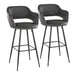 Margarite - Contemporary Barstool (Set of 2) Lumi Source