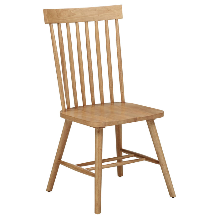 Calloway - Spindle Back Dining Side Chair (Set of 2) Furniture Max