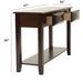 Simple Style Table With Shelf Home Essentials