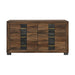 Prime - Dresser With 6 Drawers - Brown Black Global Furniture USA