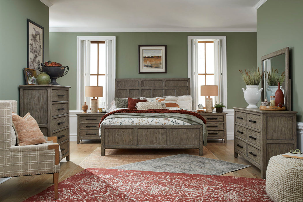 Claremont - Landscape Mirror - Smokey Taupe Magnussen Furniture
