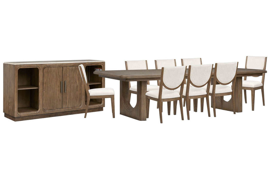 Westbourne - Extendable Trestle Dining Table Set Magnussen Furniture