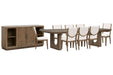 Westbourne - Extendable Trestle Dining Table Set Magnussen Furniture
