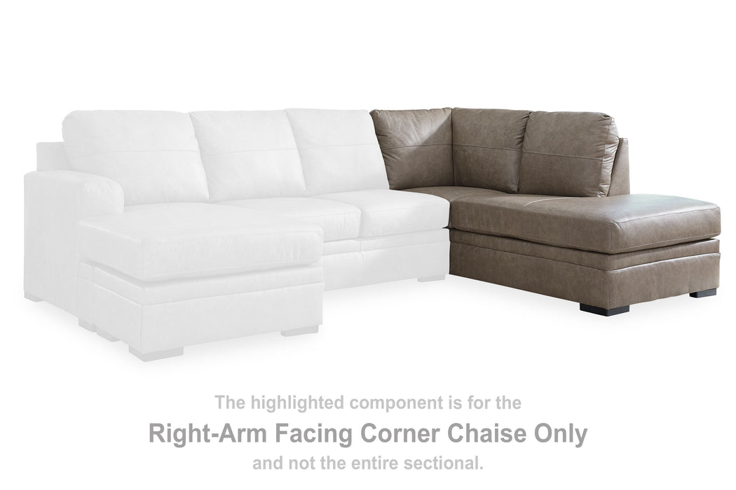 Amuleto - Raf Corner Chaise - Desert Signature Design by Ashley®