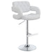 Adjustable Bar Stool With Upholstery Furniture Max