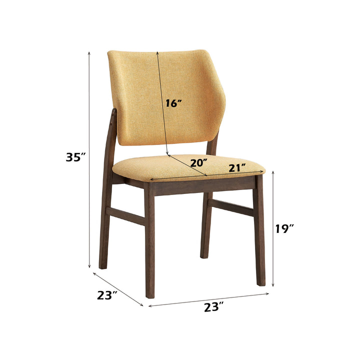 Sarha - Padded Seat Side Chair (Set of 2) Acme