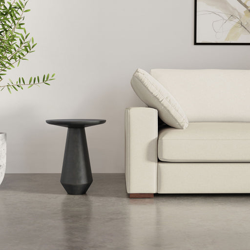 Gloria - Cast Aluminum Side Table - Black Simpli-Home